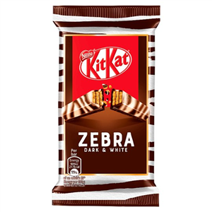Kit Kat Zebra Dark & White Chocolate Bar 41.5G