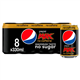 Pepsi Max No Caffeine Cola 8X330ml