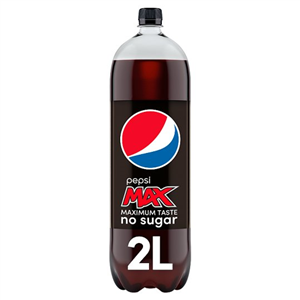 Pepsi Max Cola 2 Litre Bottle