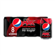 Pepsi Max Raspberry 330Ml 8Pk