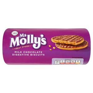 Ms Molly's Chocolate Digestives Biscuits 300G