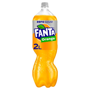 Fanta Orange Zero 2 Litre