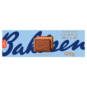 Bahlsen Milk Chocolate Leibniz Biscuits 125G