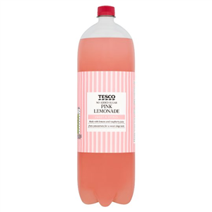 Tesco No Added Sugar Pink Lemonade 2L