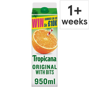 Tropicana Orange Juice Original 950 Ml