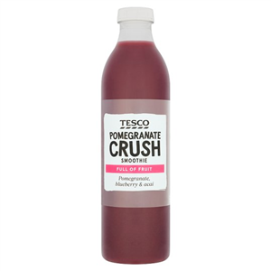 Tesco Pomegranate Crush Fruit Smoothie 750Ml