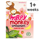 Happy Monkey Strawberry & Banana Smoothie 4 X 180 Ml