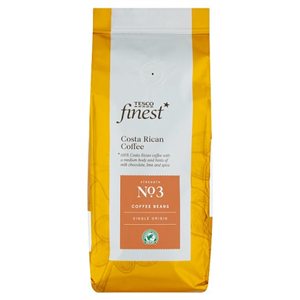 Tesco Finest Fairtrade Costa Rican Bean 227G