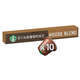 Starbucks House Blend Coffee Pods 10 Pack 57G