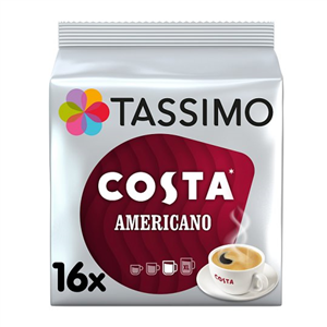 Tassimo Costa Americano Coffee Pods 16 Serv144g