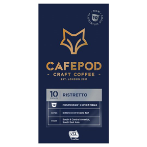 Cafepod 10 Capsules Ristretto Coffee 55G