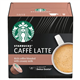 Starbucks Caffe Latte Nescafe Dolce Gusto Coffee Pods 12 Pack 121.2G