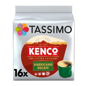 Tassimo Kenco Americano Decaffeinated Coffee Pods X16