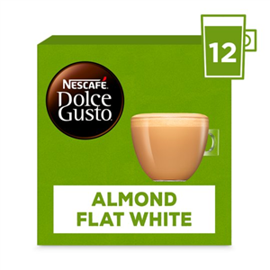 Nescafe Dolce Gusto Almond Flat White Coffee Pods 12 Pack 132G