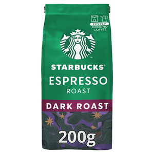 Starbucks Espresso Roast Ground Coffee 200G