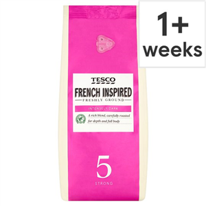 Tesco French Insipred Ground Coffee 454G