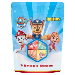 Paw Patrol Snack Raisins 126G (9X14g)