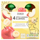 Tesco Apple & Banana Fruit Slurpers 4X90g
