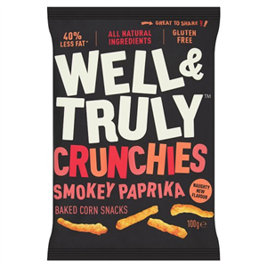 Well&Truly Crunchy Smokey Paprika 100G