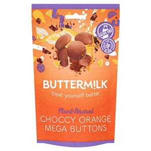 Buttermilk Choccy Orange Mega Buttons 100G