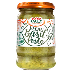 Sacla Basil Pesto Gluten Free 190G