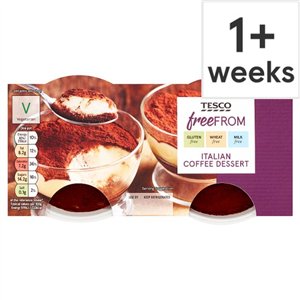 Tesco Free From Italian Style Coffee Dessert 2X90g