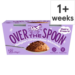 Over The Spoon Belgian Double Chocolate Mousse 2X70g