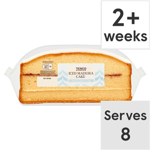 Tesco Iced Madeira Cake