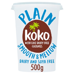 Koko Dairy Free Original Plain Yogurt Alternative 500G