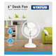 Status 6 Desk Fan