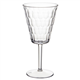 Tesco Diamond Wine Glass Clear