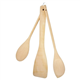Tesco Practic Wood Spoon, Corner Spoon & Spatula