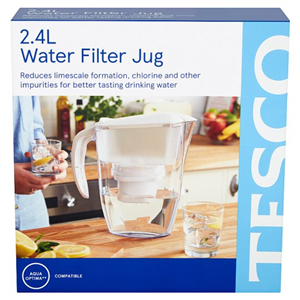 Tesco Jug 2.4L 30 Day Water Filter Plus Compatible