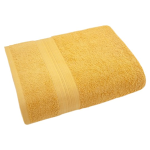 Tesco Great Value Ochre Bath Sheet
