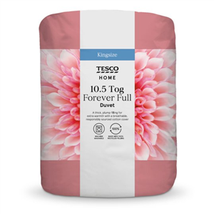 Tesco Forever Full Duvet King 10.5 Tog