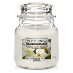 Yankee Medium Jar Candle - White Lily