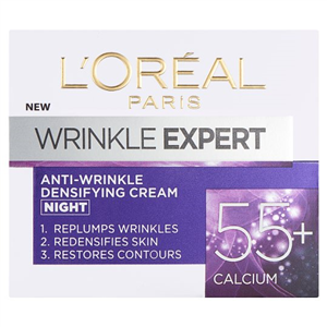L'oreal Paris Wrinkle Expert Night Time Cream 55+ 50 Ml