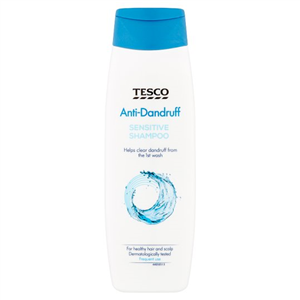 Tesco Sensitive Anti-Dandruff Shampoo 300Ml