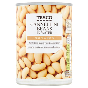Tesco Cannellini Beans Water 400G