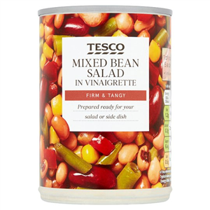 Tesco Mix Beans Salad Vinaigrette 400G