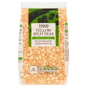 Tesco Yellow Split Peas 500g