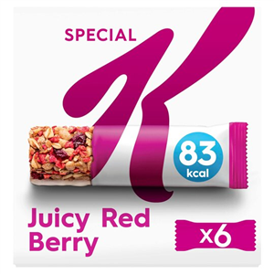 Kellogg's Special K Juicy Red Berry Bars 6X21.5g