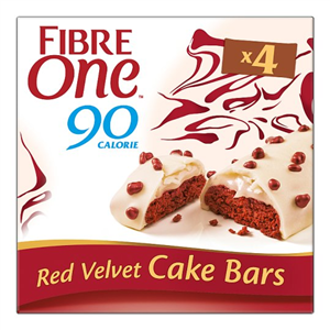 Fibre One Red Velvet Cake Bar 4 X 25G