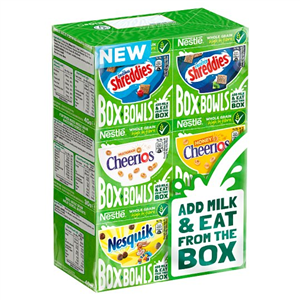 Nestle Box Bowls Cereal 6 Pack 210g