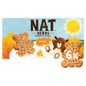 Nestle NAT Bears Honey Cereal 6X32g