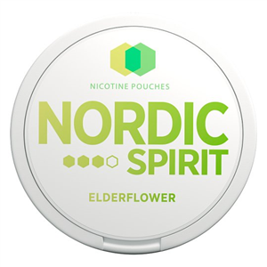 Nordic Spirit Elderflower 9Mg 13G X20 Pouches
