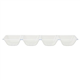 Clear Plastic 4 Dip Dish