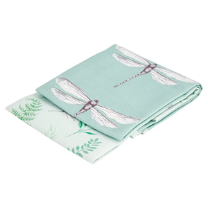 Tesco Dragonfly 2 Pack Tea Towels