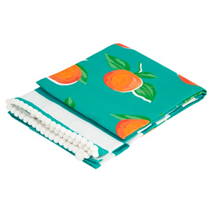 Tesco Seville Stripe 2 Pack Tea Towel