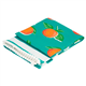 Tesco Seville Stripe 2 Pack Tea Towel